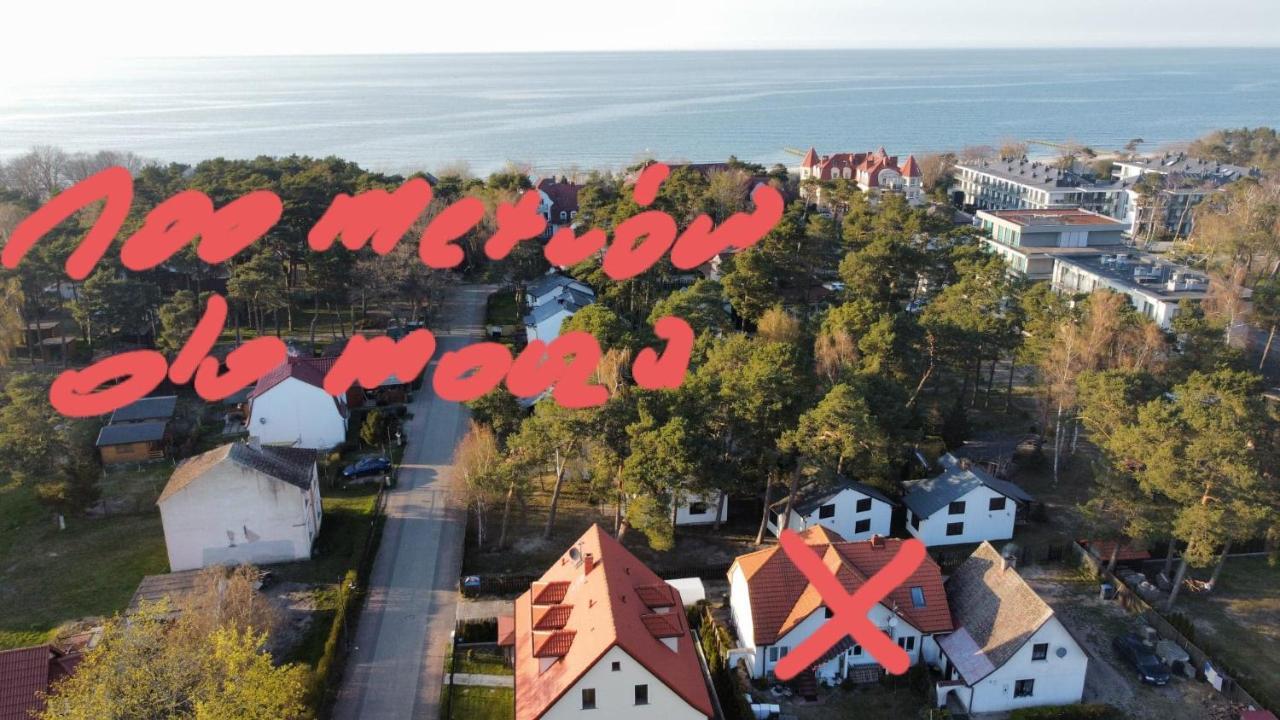 Dom Goscinny Latarenka Niechorze Bagian luar foto